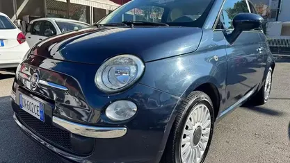 Usata Fiat 500 Lounge 69 CV (50 kW) 2008 Blu Utilitaria
