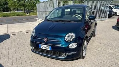 Usata Fiat 500 Lounge 69 CV (50 kW) 2016 Blu Utilitaria