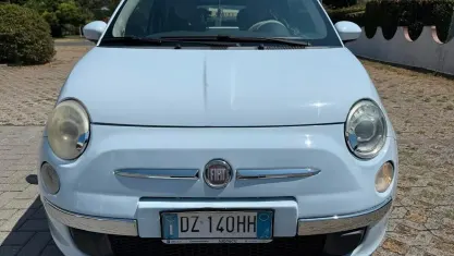 Usata Fiat 500C Lounge 100 CV (73 kW) 2009 Blu Cabrio