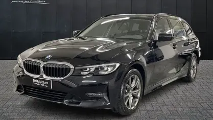 Usata BMW 318 Sport Line 150 CV (110 kW) 2021 Nero metallizzato Station wagon