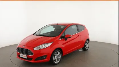 Usata Ford Fiesta Titanium 95 CV (69 kW) 2016 Rosso Utilitaria