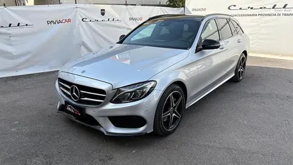 Usata Mercedes C220 Premium 2018 Grigio Station wagon