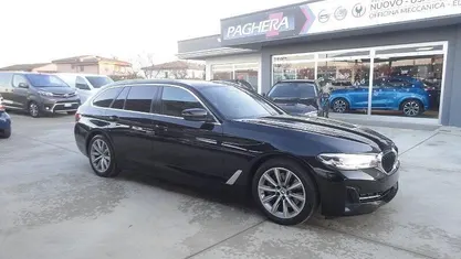 Usata BMW 530 Luxury Line 286 CV (210 kW) 2021 Nero Station wagon