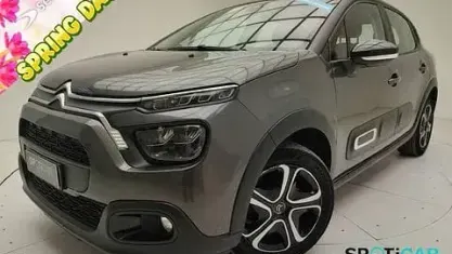 Käytetty Citroën C3 PureTech 110 HP (80 kW) 2022 Harmaa Viistoperä