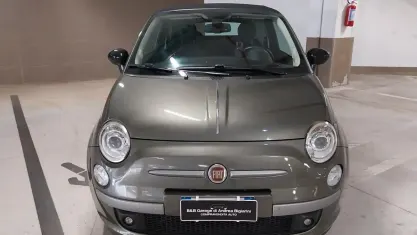 Usata Fiat 500C 95 CV (69 kW) 2011 Verde Cabrio