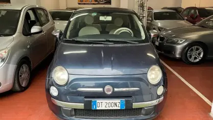 Usata Fiat 500 69 CV (50 kW) 2009 Bluazzurro Cabrio