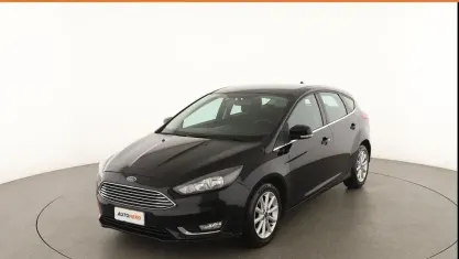 Usata Ford Focus Titanium 120 CV (88 kW) 2018 Nero Berlina