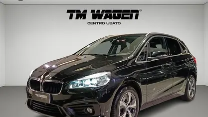Usata BMW 218 Active Tourer Sport Line 136 CV (100 kW) 2018 Nero Monovolume