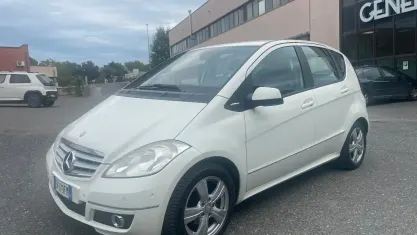 Usata Mercedes A160 Avantgarde 95 CV (69 kW) 2010 Bianco Berlina