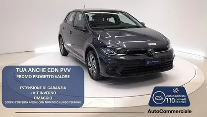 Usata VW Polo Life 95 CV (69 kW) 2025 Grigio scuro Utilitaria