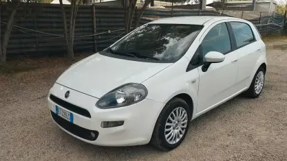 Usata Fiat Punto Street 75 CV (55 kW) 2014 Bianco Utilitaria