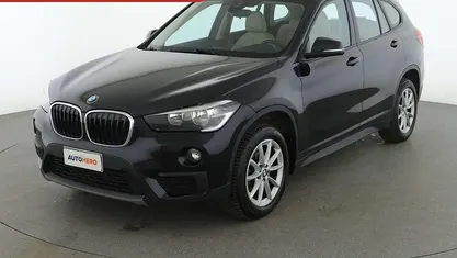 Usata BMW X1 Advantage 136 CV (100 kW) 2016 Nero SUV