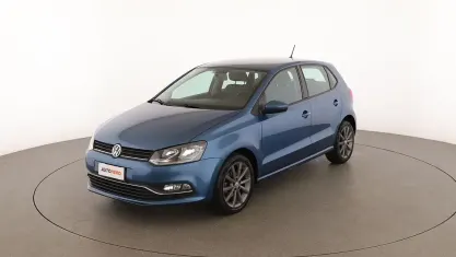 Usata VW Polo Comfortline 90 CV (66 kW) 2017 Blu Berlina