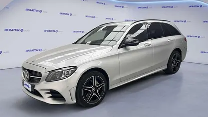 Argento Usata 2019 Mercedes C220 Premium Station wagon | 22.490 € (Buon prezzo)