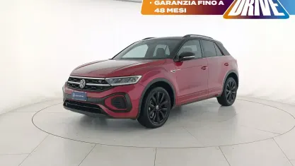 Usata VW T-Roc R-line 116 CV (85 kW) 2023 Kings red metallizzato nero SUV