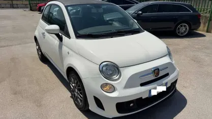 Usata Fiat 500 Abarth 95 CV (69 kW) 2012 Bianco Utilitaria