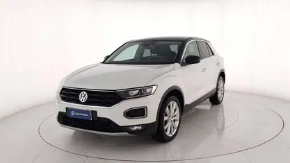 Bianco pastello Usata 2019 VW T-Roc Advance SUV | 17.800 € (Ottimo prezzo)