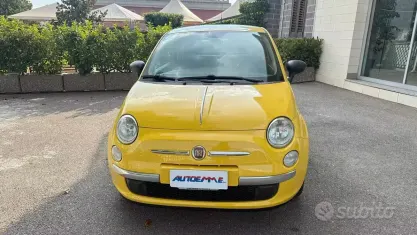 Usata Fiat 500 Lounge 69 CV (50 kW) 2009 Giallo Cabrio