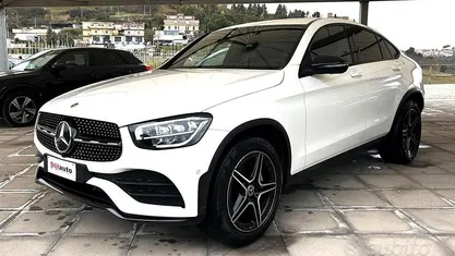 Usata Mercedes GLC220 Premium Plus 194 CV (142 kW) 2022 Bianco Coupé