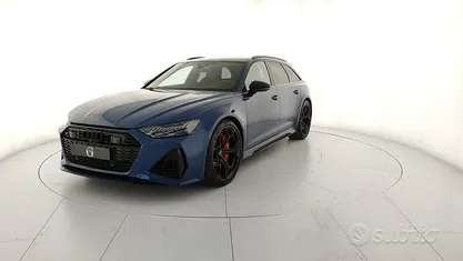 Usata Audi RS6 Performance 630 CV (463 kW) 2024 Blu Station wagon