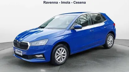 Usata Skoda Fabia Selection 80 CV (58 kW) 2024 Blu/azzurro Utilitaria