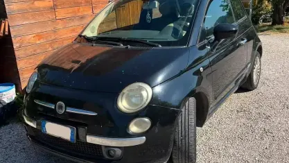 Usata Fiat 500 Pop 69 CV (50 kW) 2008 Nero Utilitaria