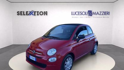 Käytetty Fiat 500C 69 HP (50 kW) 2024 Punainen Avoauto