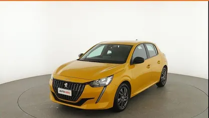 Brugt Peugeot 208 Active 75 HK (55 kW) 2022 Gul Hatchback