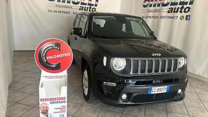 Begagnad Jeep Renegade Limited 120 HK (88 kW) 2022 Svart SUV