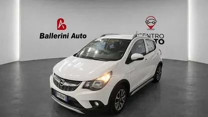 Usata Opel Karl Rocks 73 CV (53 kW) 2018 Bianco Utilitaria