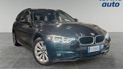 Usata BMW 316 Advantage 116 CV (85 kW) 2019 Nero Station wagon