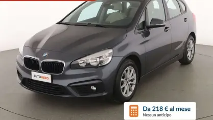 Begagnad BMW 214 Active Tourer Advantage 95 HK (69 kW) 2015 Grå Minibuss