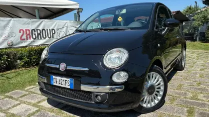 Usata Fiat 500 Lounge 69 CV (50 kW) 2009 Nero Cabrio
