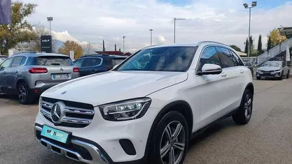 Bianco Usata 2019 Mercedes GLC220 SUV | 30.900 € (Buon prezzo)