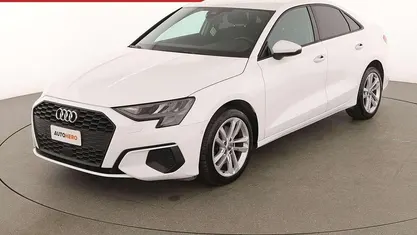 Usata Audi A3 150 CV (110 kW) 2021 Bianco Berlina