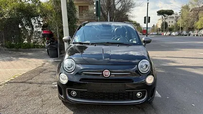 Usata Fiat 500 Sport 69 CV (50 kW) 2019 Nero Cabrio