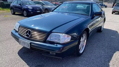 Usata Mercedes SL320 231 CV (169 kW) 1995 Grigio Cabrio