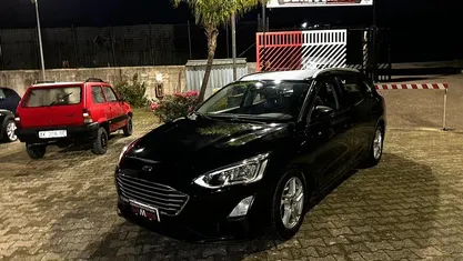Usata Ford Focus Titanium 120 CV (88 kW) 2018 Nero Station wagon