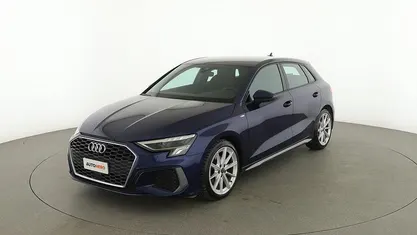 Usata Audi A3 S-Line 150 CV (110 kW) 2023 Blu Berlina