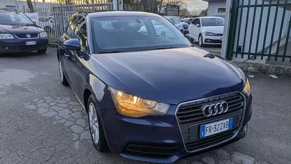 Usata Audi A1 S-Line 90 CV (66 kW) 2014 Blu/azzurro Utilitaria