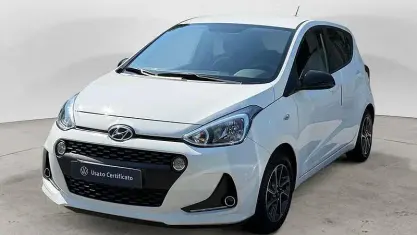 Usata Hyundai i10 Prime 67 CV (49 kW) 2019 Bianco Utilitaria