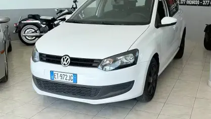 Usata VW Polo Trendline 75 CV (55 kW) 2014 Bianco Berlina
