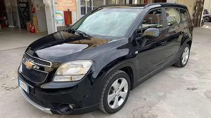 Usata Chevrolet Orlando LT 131 CV (96 kW) 2011 Nero Monovolume