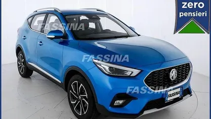 Usata MG ZS Luxury 111 CV (81 kW) 2024 Blu SUV