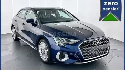 Usata Audi A3 Advanced 150 CV (110 kW) 2022 Blu Berlina