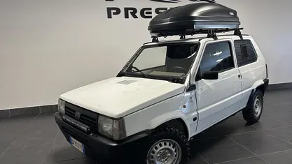 Usata Fiat Panda 54 CV (39 kW) 2001 Bianco Furgone