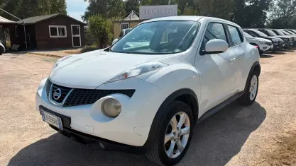 Usata Nissan Juke 110 CV (80 kW) 2011 Bianco SUV