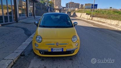 Usata Fiat 500 Lounge 69 CV (50 kW) 2009 Giallo Berlina