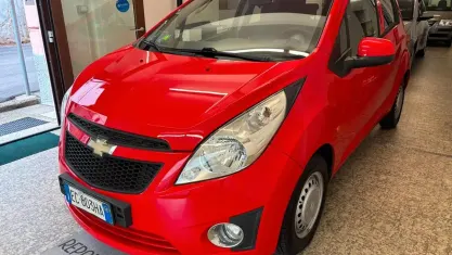 Usata Chevrolet Spark LS 68 CV (50 kW) 2010 Rosso Utilitaria