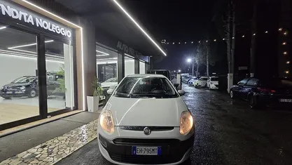 Usata Fiat Punto Evo S 75 CV (55 kW) 2011 Bianco Utilitaria